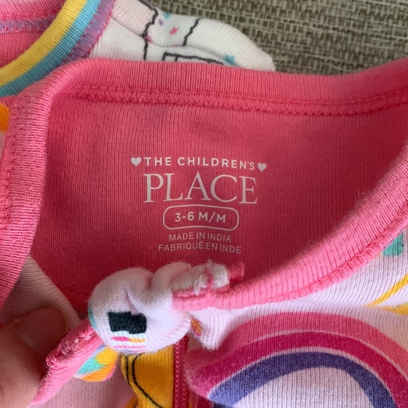 3 girls snug fit cotton one piece pjs - Picture 2 of 2